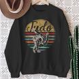 Retro Judo Kampfsport-Sweatshirt, Vintage Streifen & Wurfgrafik Tee Geschenke für alte Frauen