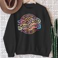Retro The Lab Is Everything Lab Week 2024 Tie Dye Sweatshirt Gifts for Old Women