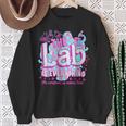 Retro Lab Week 2024 The Lab Is Everything Sweatshirt Gifts for Old Women