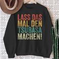 Retro Lass Das Mal Den Tsubasa Machen Vintage First Name Sweatshirt Geschenke für alte Frauen