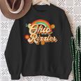 Retro Ohio Rizzler Ohio Rizz Ironic Meme Quote Sweatshirt Gifts for Old Women