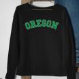 Retro Oregon Or Throwback Sporty Classic Sweatshirt Gifts for Old Women