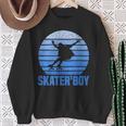 Retro Skater Boy Sweatshirt Geschenke für alte Frauen