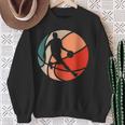 Retro Style Basketball Player Sweatshirt Geschenke für alte Frauen