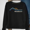 Retro Sundance Utah UtVintage Sunrise Mountains Sweatshirt Gifts for Old Women