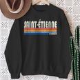 Retro Vintage 70S 80S Style Saint-Etienne France Sweatshirt Gifts for Old Women