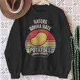 Retro Vintage Potatoes Gonna Potate Potato Lover Sweatshirt Gifts for Old Women