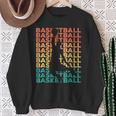 Retrointage Basketball For Basketball Players Sweatshirt Geschenke für alte Frauen