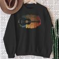 Retrointage Ukulele Player Guitarist Ukulele Ukulele Sweatshirt Geschenke für alte Frauen