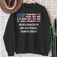 Rickenbacker Air National Guard Base Us Flag Sweatshirt Gifts for Old Women