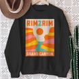 Rim 2 Rim Grand Canyon R2r Rim2rim Hike Trail Run Sweatshirt Gifts for Old Women