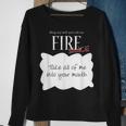 Ring My Bell And Call Me Fire Sauce Tacos Sauce Sweatshirt Gifts for Old Women