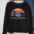 Rio De Janeiro Brazil Beach Surf Ocean Brazilian Island Bay Sweatshirt Gifts for Old Women