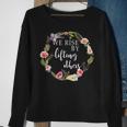 We Rise By Lifting Others Uplifting Positive Quote Sweatshirt Gifts for Old Women