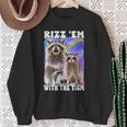 Rizz 'Em With The 'Tism Rizzler Ohio Rizz Sweatshirt Gifts for Old Women