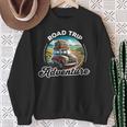 Road Trip Adventure Car Family Vacation Trip Summer Vacay Sweatshirt Gifts for Old Women