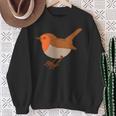 Robin Bird Robin Singbird Bird Sweatshirt Geschenke für alte Frauen