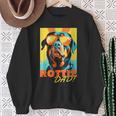 Rottie Dad — Rottweiler Papa Imintage-Look Lustig Sweatshirt Geschenke für alte Frauen