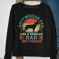 Rottweiler Dad Vintage Rottweiler Dog Father's Day Sweatshirt Gifts for Old Women