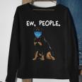 Rottweiler Ew People Dog Wearing Face Mask Sweatshirt Gifts for Old Women