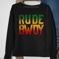 Rude Bwoy Rasta Reggae Roots Clothing Jamaica Sweatshirt Gifts for Old Women