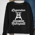 Ruhrgebiet Ruhrpott Sayings Mining Zeche Sweatshirt Geschenke für alte Frauen