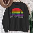 San Francisco Golden Gate Oakland Bay Area Town Tech Pride Sweatshirt Gifts for Old Women