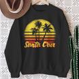 Santa Cruz Ca California 70S 80S Retro Vintage Sweatshirt Geschenke für alte Frauen