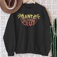 Santa Cruz Ca California Surfer 70S 80S Retro Sweatshirt Geschenke für alte Frauen