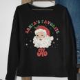 Santa's Favorite Ho Christmas Santa Face Old Xmas Sweatshirt Gifts for Old Women