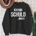 Sarcasm Ich Bin Schuld Sweatshirt Geschenke für alte Frauen