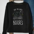 Save Earth It´S The Only Planet With Books Reader Sweatshirt Gifts for Old Women