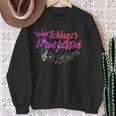 Schlagerparty Schlager Prinzessin Sweatshirt Geschenke für alte Frauen