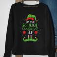 Im The School Counselor Elf Christmas Sweatshirt Gifts for Old Women