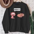 Schwein Ferkel Steak Papa Sarkasmus Für Fleischesser Sweatshirt Geschenke für alte Frauen