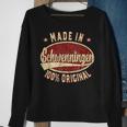 Schwenningen Retro Logo Schwenningen Black S Sweatshirt Geschenke für alte Frauen