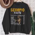 Scorpio Facts Zodiac Sign Personality Horoscope Facts Sweatshirt Gifts for Old Women