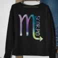 Scorpio Zodiac Symbol Astrology Scorpion Sweatshirt Gifts for Old Women