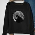 Scotty Dog Aberdeen Terrier Moon Sweatshirt Gifts for Old Women