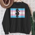 Seahorse Dad Pregnant Trans Man Sweatshirt Gifts for Old Women