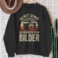 Sei Nett Zu Mir Ich Bearbeite Deine Pilder Photographer Photo Sweatshirt Geschenke für alte Frauen