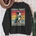 Senegal Parrot Coolest Bird On Earth Senegal Parrot Sweatshirt Gifts for Old Women