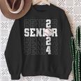 Senior 2024 Class Of 2024 Baseball Graduation 2024 Sweatshirt Gifts for Old Women