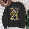 Senior Class Of 2024 Congrats Graduate Last Day Of School Sweatshirt Gifts for Old Women