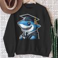 Shark Graduation Cap Class Of 2024 Shark Lover Sweatshirt Gifts for Old Women
