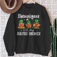 Shenanigans With My Dialysis Gnomies St Patrick's Day Party Sweatshirt Gifts for Old Women