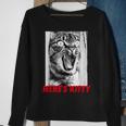 Shining Cat Here Is Kitty Kitten And Movie Love Sweatshirt Gifts for Old Women