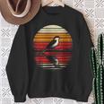 Shrike Bird Sunset Retro Style Safari Vintage 70S Sweatshirt Gifts for Old Women
