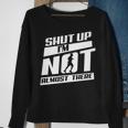 Shut Up I’M Not Almost There Running Cross Country Sweatshirt Gifts for Old Women