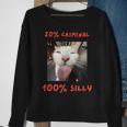 That Silly Cat Meme For The Internet Age Generation Sweatshirt Gifts for Old Women